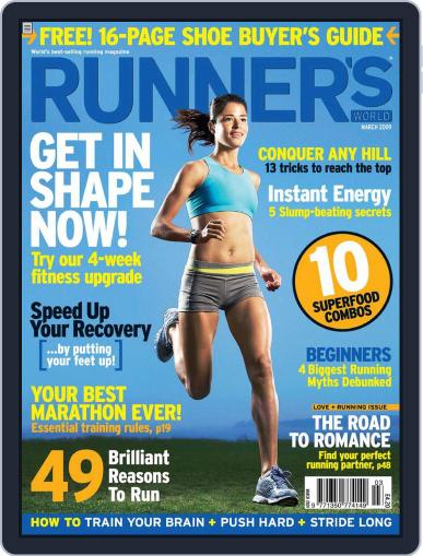 Runner's World UK January 30th, 2009 Digital Back Issue Cover