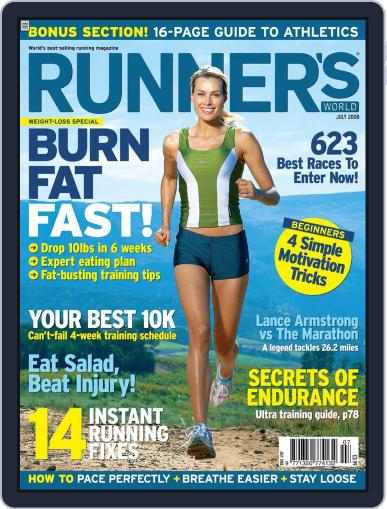 Runner's World UK May 28th, 2008 Digital Back Issue Cover