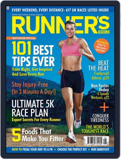 Runner's World UK July 3rd, 2007 Digital Back Issue Cover