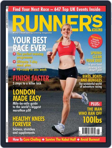 Runner's World UK April 13th, 2007 Digital Back Issue Cover