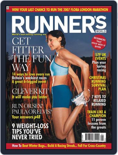 Runner's World UK December 11th, 2006 Digital Back Issue Cover