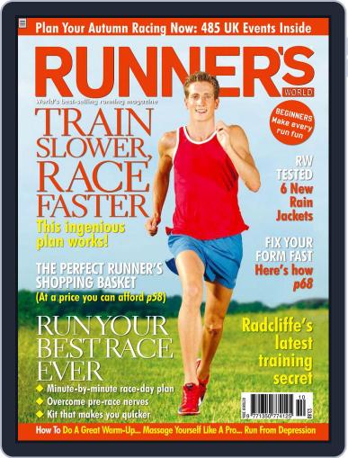 Runner's World UK August 30th, 2006 Digital Back Issue Cover