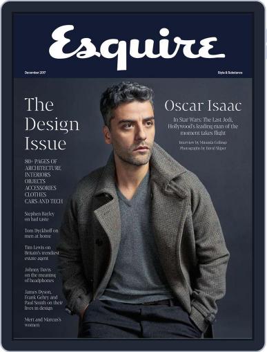 Esquire UK December 1st, 2017 Digital Back Issue Cover