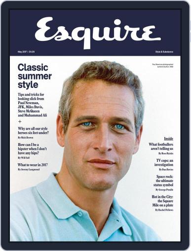 Esquire UK May 1st, 2017 Digital Back Issue Cover