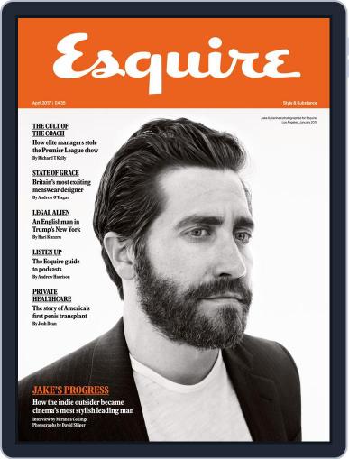 Esquire UK April 1st, 2017 Digital Back Issue Cover