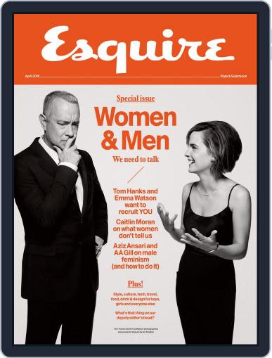Esquire UK April 1st, 2016 Digital Back Issue Cover