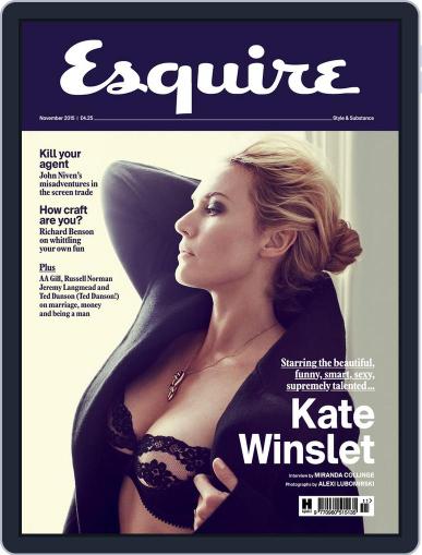 Esquire UK October 31st, 2015 Digital Back Issue Cover