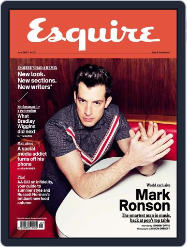 Esquire UK May 31st, 2015 Digital Back Issue Cover