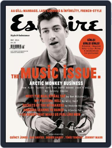 Esquire UK April 2nd, 2014 Digital Back Issue Cover