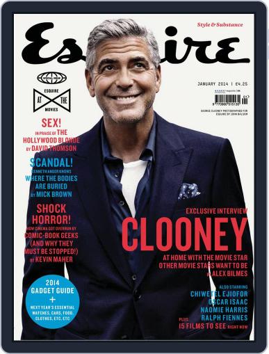 Esquire UK December 4th, 2013 Digital Back Issue Cover