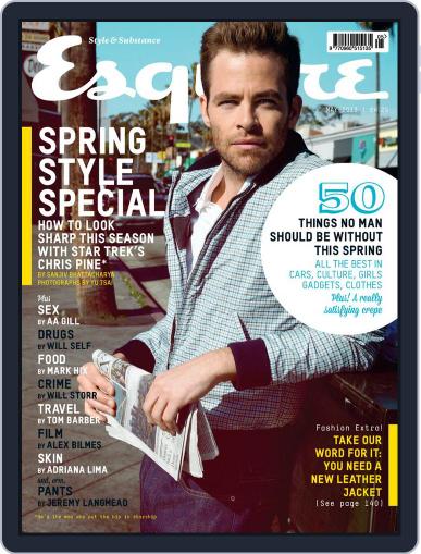 Esquire UK April 11th, 2013 Digital Back Issue Cover
