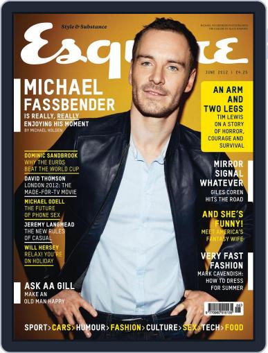 Esquire UK May 13th, 2012 Digital Back Issue Cover