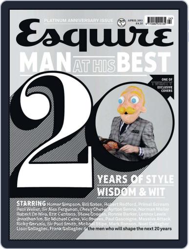 Esquire UK March 22nd, 2011 Digital Back Issue Cover