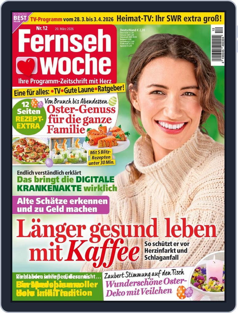 Fernsehwoche (Digital) Subscription                    March 20th, 2026 Issue