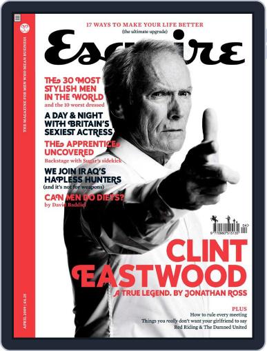 Esquire UK February 28th, 2009 Digital Back Issue Cover
