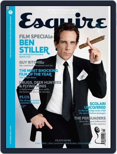 Esquire UK September 5th, 2008 Digital Back Issue Cover