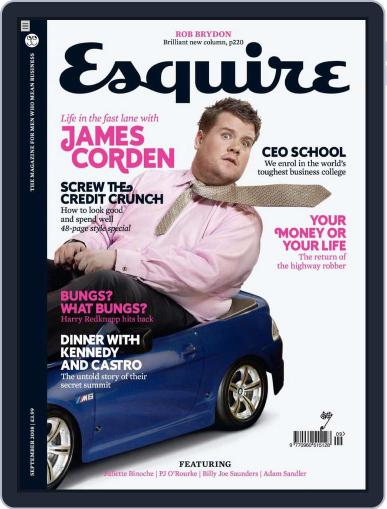 Esquire UK July 3rd, 2008 Digital Back Issue Cover