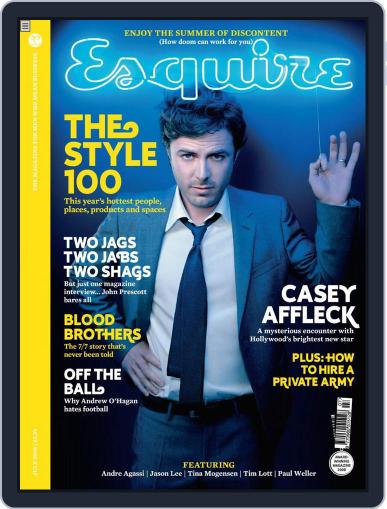 Esquire UK June 5th, 2008 Digital Back Issue Cover