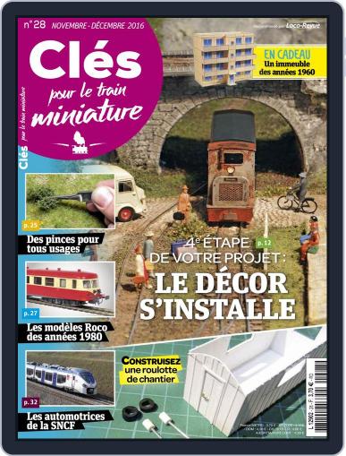 Clés pour le train miniature November 1st, 2016 Digital Back Issue Cover