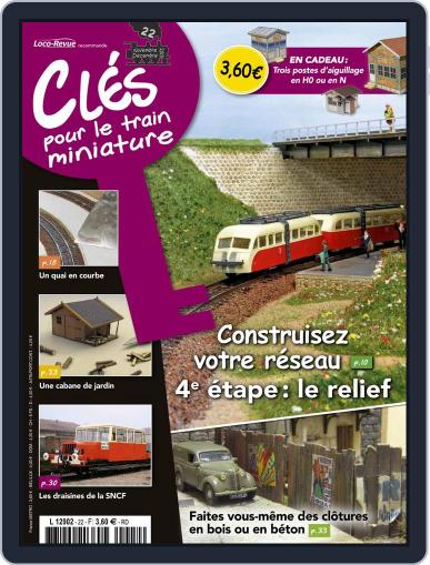 Clés pour le train miniature November 1st, 2015 Digital Back Issue Cover