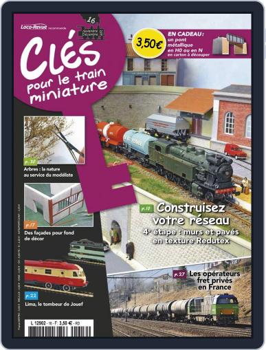 Clés pour le train miniature November 11th, 2014 Digital Back Issue Cover
