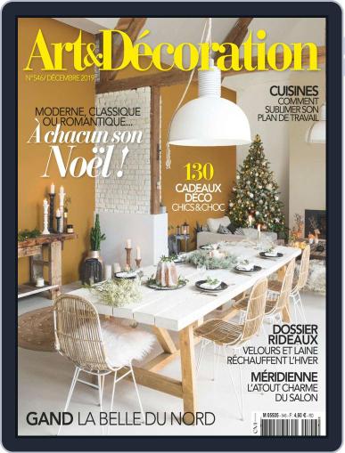 Art & Décoration December 1st, 2019 Digital Back Issue Cover