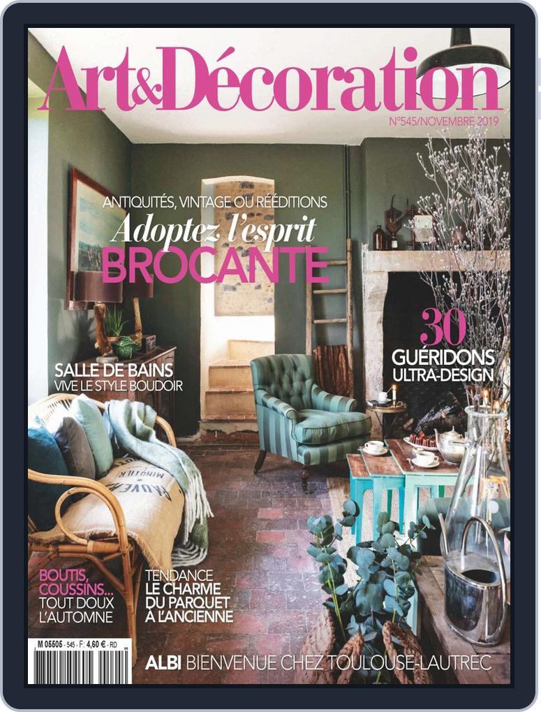 Art & Décoration (Digital) Subscription                    November 1st, 2019 Issue