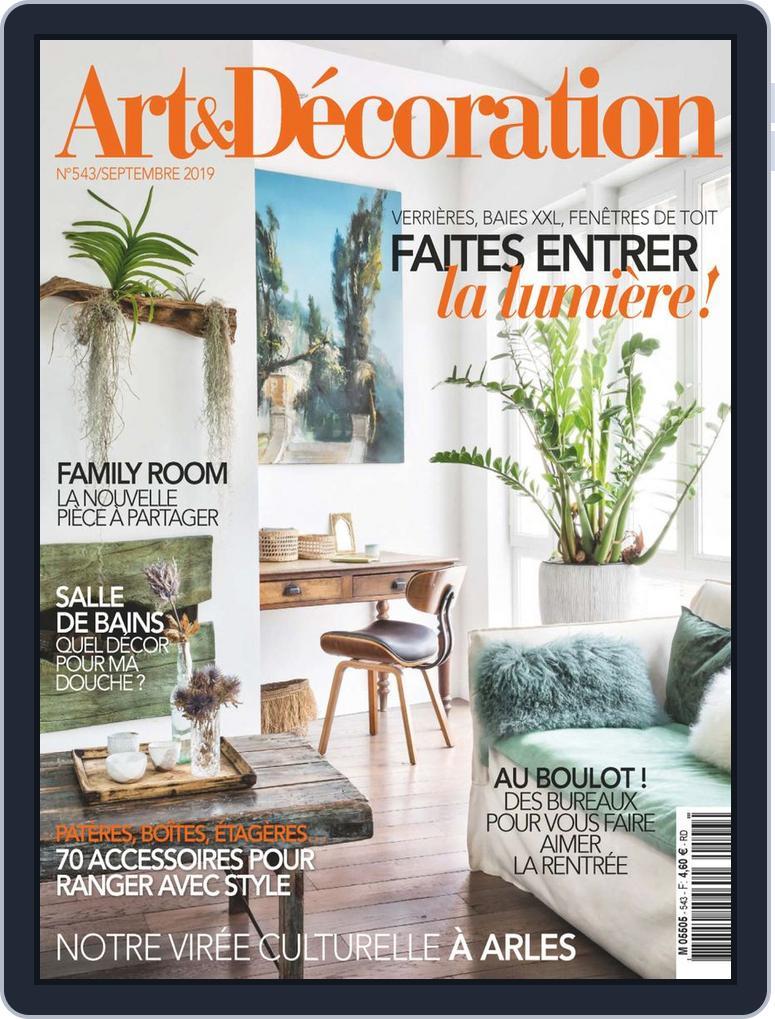 Art & Décoration (Digital) Subscription                    August 13th, 2019 Issue