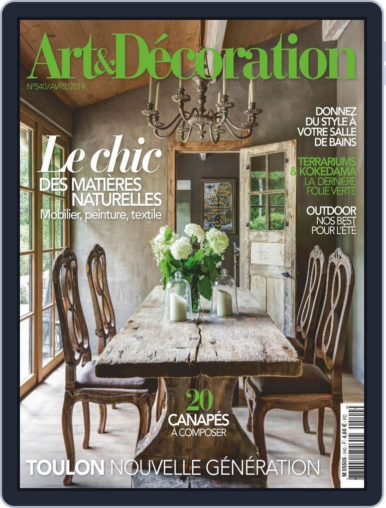 Art & Décoration (Digital) Subscription                    April 4th, 2019 Issue