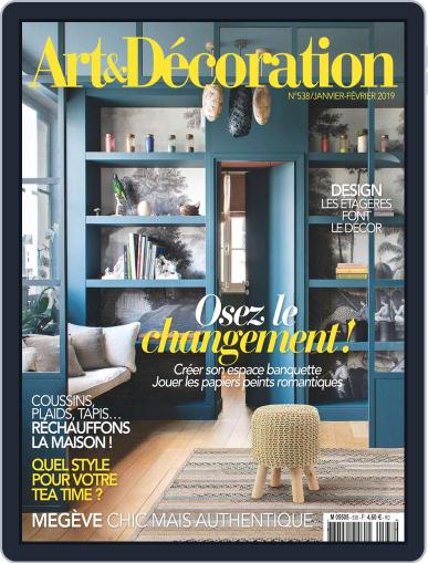 Art & Décoration January 1st, 2019 Digital Back Issue Cover