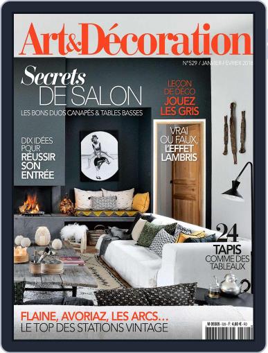 Art & Décoration January 1st, 2018 Digital Back Issue Cover