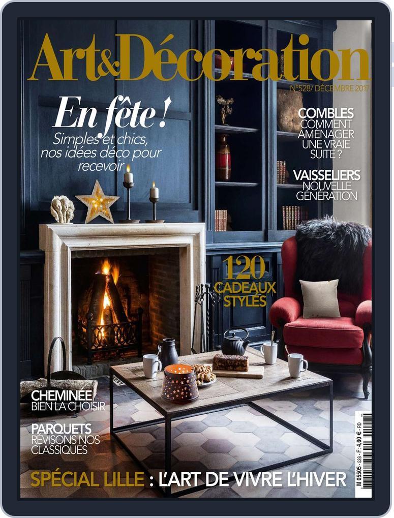 Art & Décoration (Digital) Subscription                    December 1st, 2017 Issue