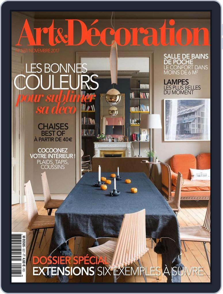 Art & Décoration (Digital) Subscription                    November 1st, 2017 Issue