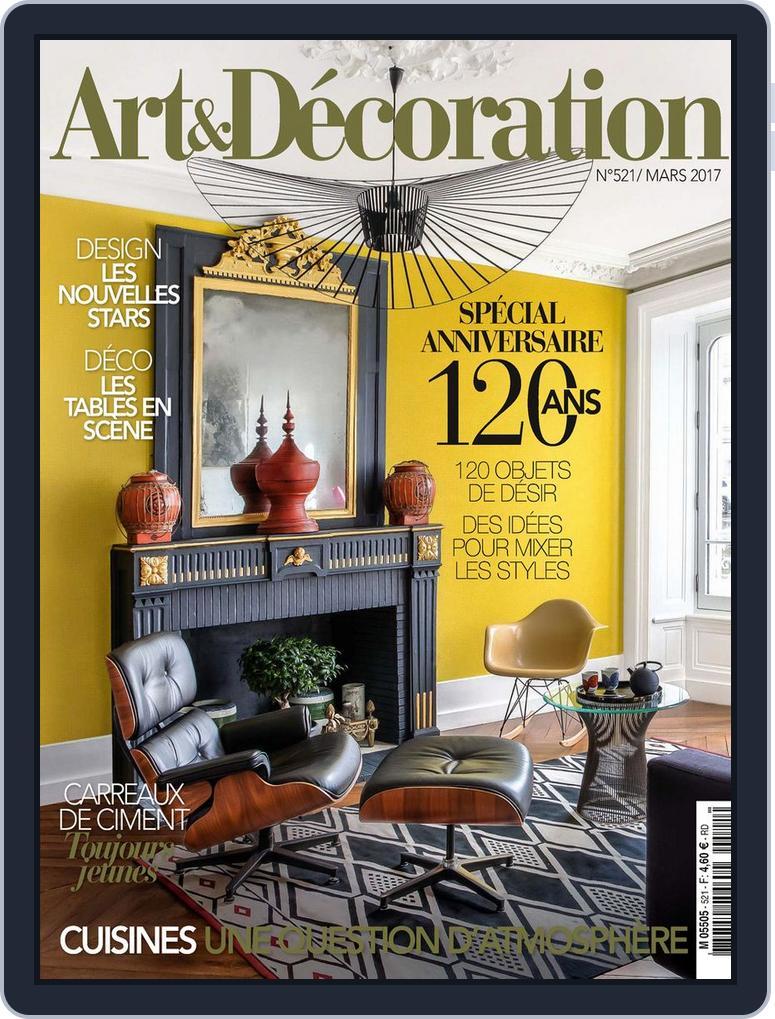 Art & Décoration (Digital) Subscription                    March 1st, 2017 Issue