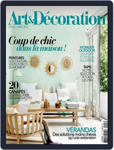Art & Décoration April 8th, 2016 Digital Back Issue Cover