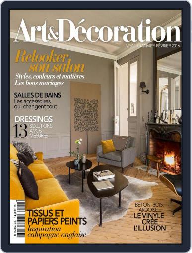 Art & Décoration January 4th, 2016 Digital Back Issue Cover