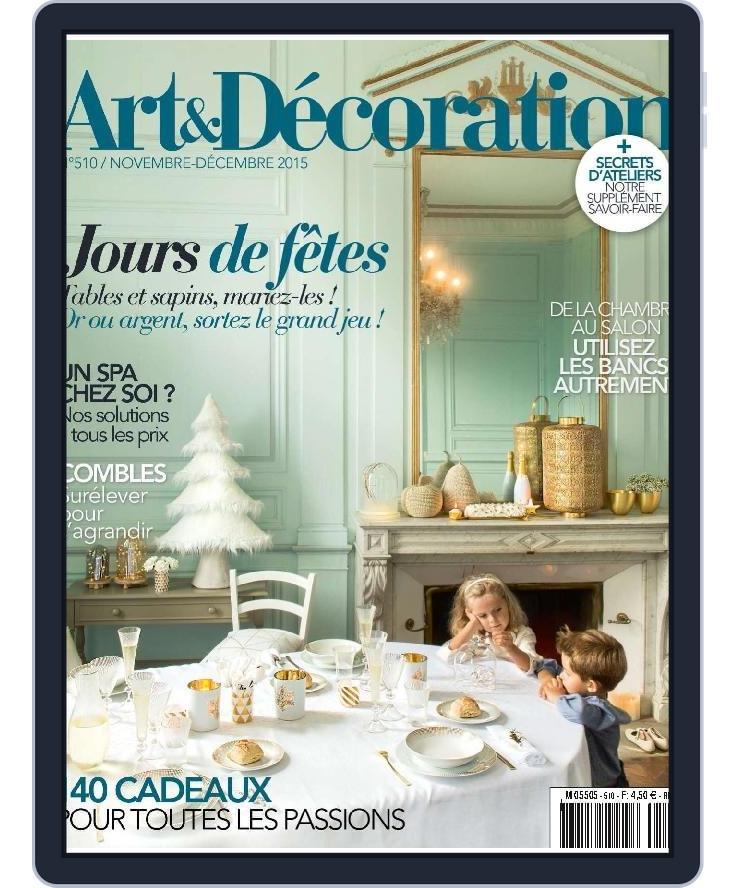 Art & Décoration (Digital) Subscription                    November 1st, 2015 Issue