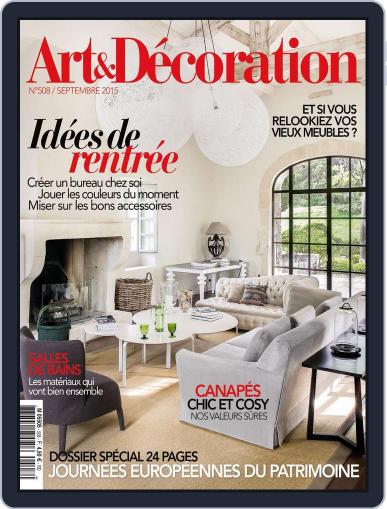 Art & Décoration August 18th, 2015 Digital Back Issue Cover