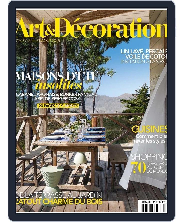 Art & Décoration (Digital) Subscription                    July 1st, 2015 Issue