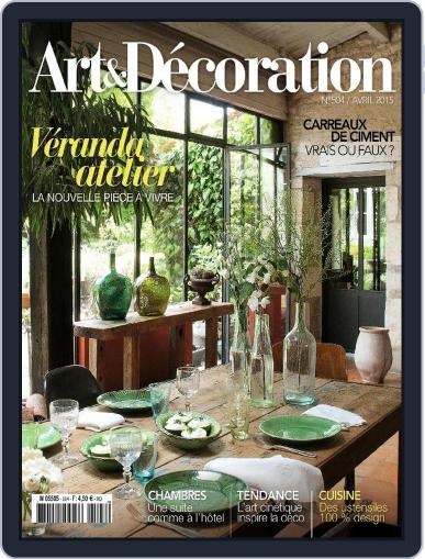Art & Décoration (Digital) March 10th, 2015 Issue Cover