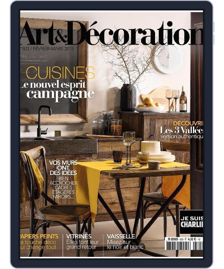 Art & Décoration (Digital) Subscription                    February 1st, 2015 Issue