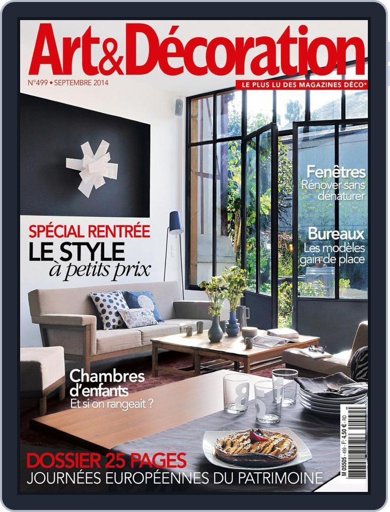 Art & Décoration (Digital) Subscription                    August 18th, 2014 Issue