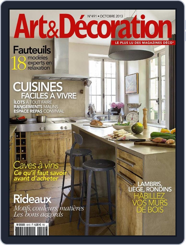 Art & Décoration (Digital) Subscription                    September 26th, 2013 Issue