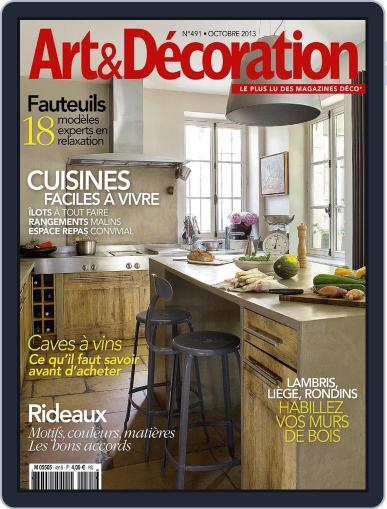 Art & Décoration (Digital) September 26th, 2013 Issue Cover