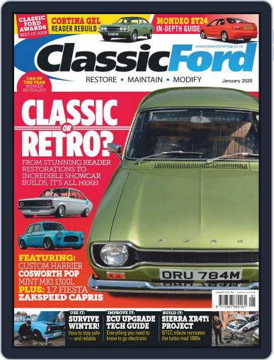 Classic Ford (Digital) January 1st, 2020 Issue Cover