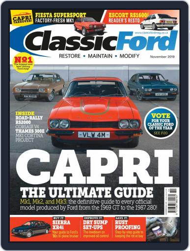 Classic Ford (Digital) November 1st, 2019 Issue Cover