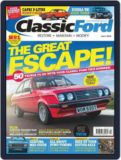 Classic Ford April 1st, 2019 Digital Back Issue Cover