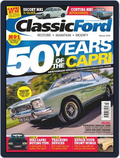 Classic Ford March 1st, 2019 Digital Back Issue Cover