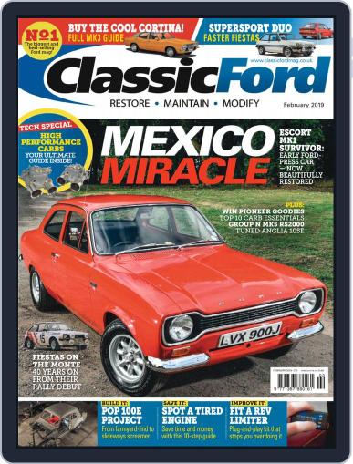 Classic Ford February 1st, 2019 Digital Back Issue Cover