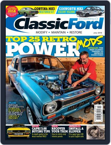 Classic Ford July 1st, 2018 Digital Back Issue Cover